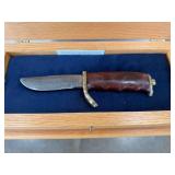 RAY JOHNSON CUSTOM FIXED BLADE KNIFE