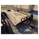 Shop built trailer