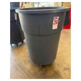55-gallon plastic trash can