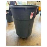 55-gallon plastic trash can
