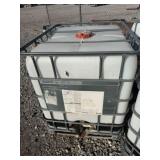Plastic 250-gallon containers