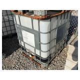 Plastic 250-gallon containers