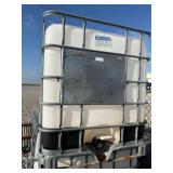 Plastic 250-gallon containers