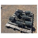 7 PARCEL ROLLS OF SMOOTH WIRE