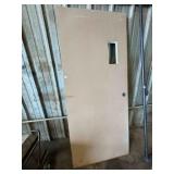 METAL DOOR, 36"X83"