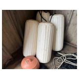 4 LARGE BOAT BUOYS