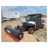 2014 BOBCAT 3650 UTILITY VEHICLE, SWEEPER, MOWER