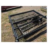 2 CHAIN LINK GATES, 5 1/2