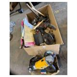 HAMMERS , 2 GRINDERS, MISC.