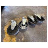 4- 6" CASTOR WHEELS
