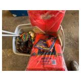 BOAT SUPPLIES, LIFE JACKET, ROPE, FLARE PISTOL