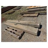 2 CONCRETE BLOCKS, 8"X7"X10