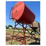 500 GAL FUEL TANK ON STAND