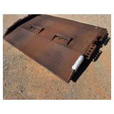 DOCK PLATE 67"X4