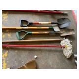 SHOVELS, SCRAPERS, MOP
