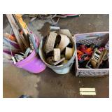 STRAPS, WOOD STAKES