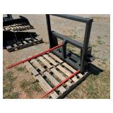BERLON SKID STEER 3 SPIKE HAY HAULER