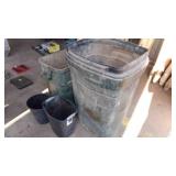 POLY TRASH CANS
