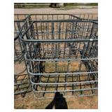 2- TOTE METAL CAGE, 48"X40"X41" TALL