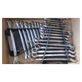 2 SETS OF WRENCHES, SAE AND METRIC