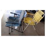 2 LAWN CHAIRS