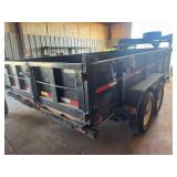 2016 TOP HAT DUMP TRAILER GOOSENECK,