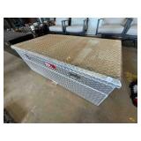 ALUMINUM FUEL TANK/TOOL BOX. 56"X30"X20"