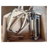 C-CLAMPS, VISE GRIPS, ALL SIZES