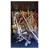 MISC. WRENCHES, CROW BARS, SCREWDRIVERS