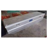 ALUMINUM TOOL BOX, 63"X22"