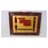 Antique Metal Flor De Belar Cigars Advertisement