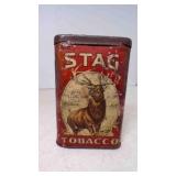Vintage STAG Tobacco Pocket Tin EMPTY Lorillard