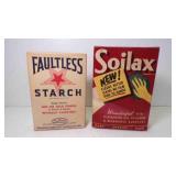 Vintage Faultless Starch New Old Stock FULL Box