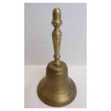 Vintage 1950 Solid Brass & Baluster Metal Bell