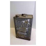 Vintage Booster Motor Oil 2-Gal Empty Metal Can