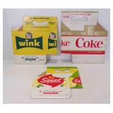 3 Vintage NEW Olds Stock 6 Pack Soda Cartons