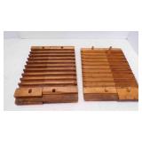 Primitive Wooden DUREX No. 1 Cigar Mold Press