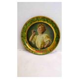 Antique "Moxie" Soda Advertising Metal Tip Tray