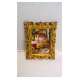 Antique Framed Victorian Hires Root Beer Artwork