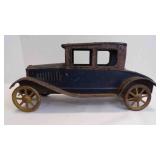Vintage Cast Iron Ford Model T Coupe Toy Vehicle