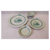 4 Vintage Shenago China Ford Motor Chinaware