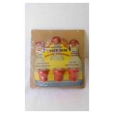 Vintage 3 Pack Sunruco Quick Seal Bottle Stopper