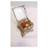 Antique Victorian Art Nouveau Pocket Watch Holder