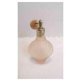 Vintage Pink Frosted Vanity Perfume Atomizer