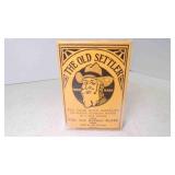 New Old Stock Vintage The Old Settler Rainwater