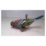 1927 German Patented Wind Up Tin Toy Pecking Bird