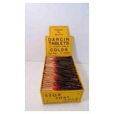 New Old Stock Darcin Tablets Trial Size Medical