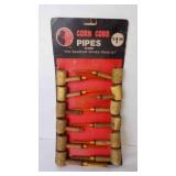 Vintage "Corn Cobb" Tobacco Pipes Store Display