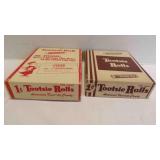 Vintage Tootsie Roll Candy Store Display Boxes
