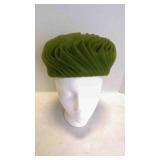 Vintage Ladies Handmade Tulle Cocktail Toque Hat